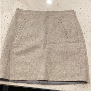 JCrew Wool Skirt, size 0